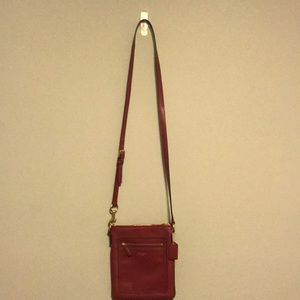 Coach Crossbody Bag in Oxblood/Wine